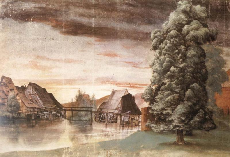 Albrecht Durer The Willow mills on the pegnitz china oil painting image